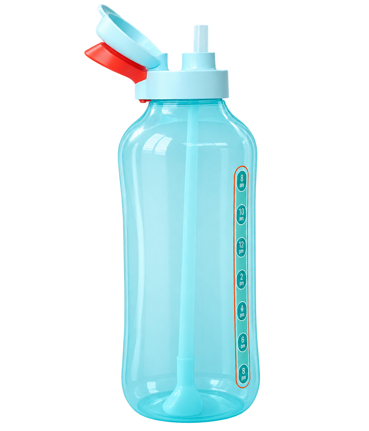 Aquavibe Round Fliptop with straw